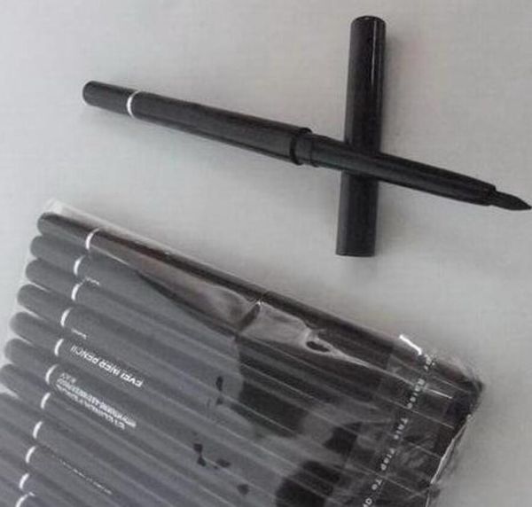 bonne qualité Best-Selling Maquillage eyeliner crayon noir et marron Automatique rotatif télescopique étanche