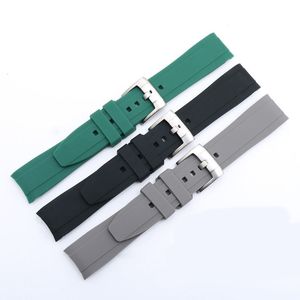 Sangle en caoutchouc de bonne qualité pour les sangles de montres de montre imperméables de Lex Sub 20 mm Soft Durable