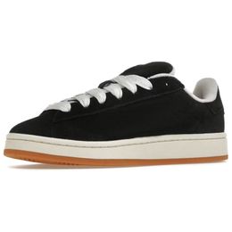 Bonne qualité Campus 00s Daim Hommes Chaussures de course Femmes Baskets Baskets Chaussure Core Noir Vert Foncé Blanc Livraison rapide avec boîte US Livraison gratuite HQ8707 Euro Warehouse