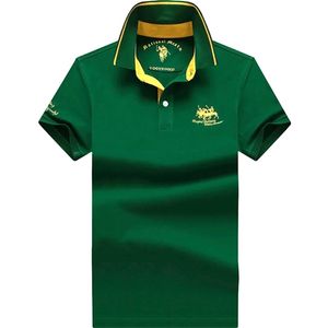 Goede Kwaliteit Katoen Mannen Polo Shirt Zomer Golf Korte Mouw Horse T-stuk Voor Casual Revers Homme Mode Mannelijke US Top 220402