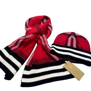 Goede kwaliteit Designer Beanie Sjaal Set Luxe B Hoed Gebreide Caps Ski Sjaals Masker Unisex Winter Outdoor Mode Sets
