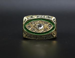 Mode sieraden van goede kwaliteit nieuwste Jets Championship Ring for Men Fans Cluster Ring 345645547