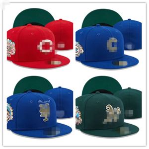 Bonne qualité Snapbacks ajustés Casquette de baseball Chapeau de seau Mexique Toutes les équipes Sports de plein air Point de broderie Coeur Hustle Fleurs New Era Cap S 675