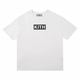 Buena calidad kith fw caja de moda camiseta hombres 1 1 kith mujeres camisetas gráficas camisetas camisetas de patineta ropa 240420