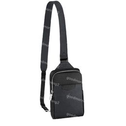 Bonne qualité hommes sac de messager lettre motif de fleur bandoulière hommes sacs à bandoulière sac de poitrine petite taille sac de téléphone portable sac à main 3 couleurs M30833 M30741