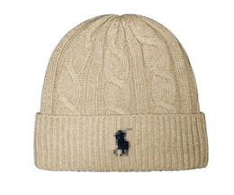 Bonne qualité Nouveau designer polo beanie unisexe Bons d'hiver automne chapeau tricoté pour hommes et femmes chapeaux de sport classiques Caps de crâne