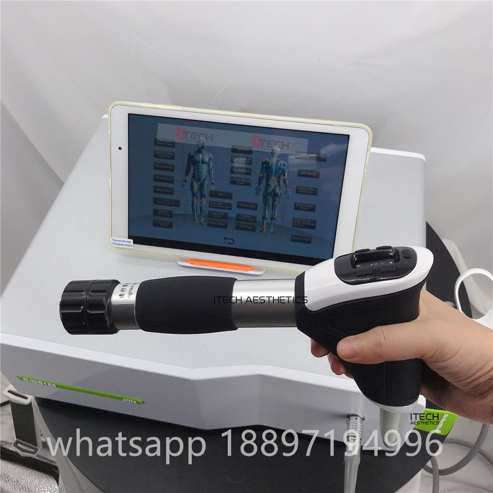 Machine de thérapie par ondes de choc pneumatique de bonne qualité pour la douleur de thérapie physique de dysfonctionnement érectile d'ed réduisent le traitement de Cellulite