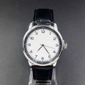 Reloj de pulsera de cuarzo con correa de cuero para hombre con logotipo de Ben de coche Popular de buena calidad310G