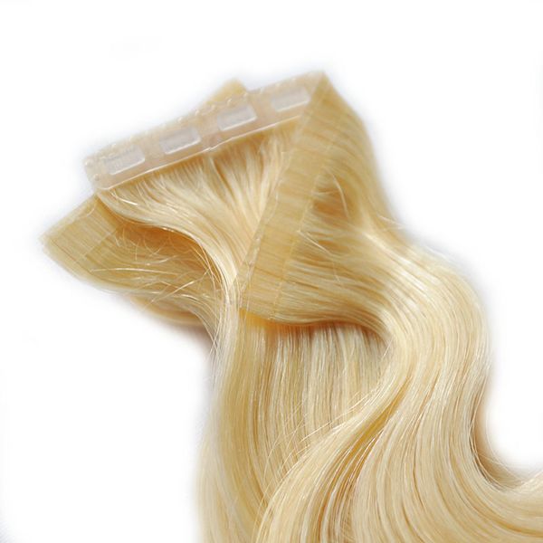 Cinta de buena calidad en extensión de cabello, clip de pelo con botón a presión para extensiones de cabello de trama de piel, 5 gramos, una pieza, paquete de 100 piezas, negro, blanco