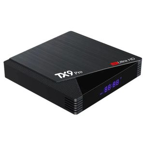 Goede Kwaliteit TX9 Pro Android 100 Set Top Box 4K HD Dual Brand 24G 58G WiFi mediaspeler AIIwinner H313 Smart TV BOX 240130