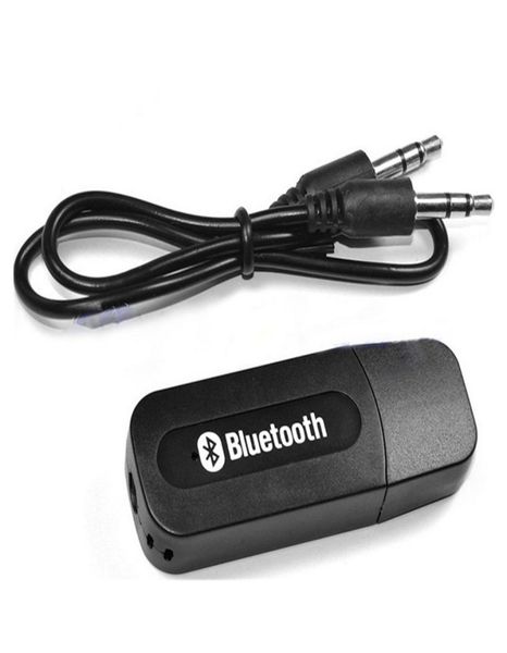 Adaptador Bluetooth de automóvil USB de buena calidad receptor de música audio Dongle de 35 mm Puerto Auto Aux Streaming Kit A2DP para el teléfono del altavoz Headph5797950