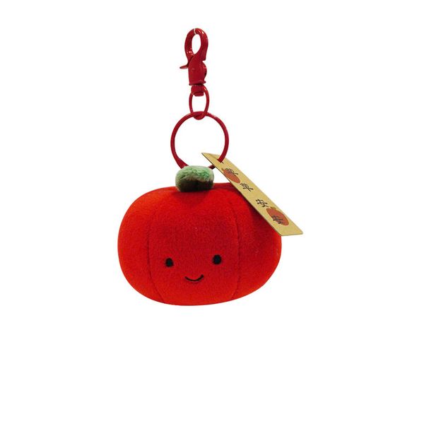 Bon symbolisme simulation Fruit En pentoute en peluche, clés de sécurité, sacs à dos, pendentifs, cadeaux en gros