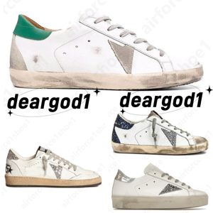 Goode Sneakers Super Goose Top Designer Shoes Series Superstar Casual Shoes Star Italië Brand Sneakers Super Star Luxe Dirts White Do-oude Dirty Outdoor Shoes Kk