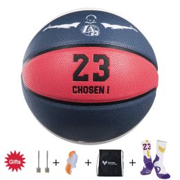 Goederen nieuwe basketbalbal standaard maat 6 maat 5 hoogwaardige pu materiaal outdoor basketbal training match vrouwen kind basquetbol