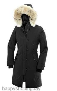 Manteau en duvet d'oie pour femme, veste d'hiver avec col en fourrure de loup véritable, manteaux chauds et coupe-vent d'extérieur avec casquette amovible, Parka pour dames Xs-3xlu113