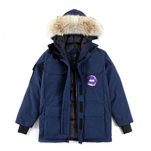 Manteau d'hiver d'oie épais chaud hommes vers le bas Parkas vestes vêtements de travail veste en plein air épaissi mode gardant Couple diffusion en direct CoatYXK