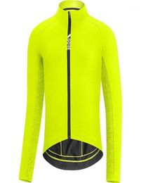 Gore 2020 Winter Men Kit de manga larga Wool Fleece Cycling Jersey MTB Ropa Pro Team Mountain Road Triatlon Wear Bicycle Shirt16051763