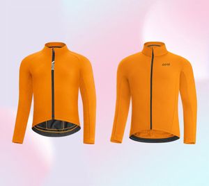 GoRE hiver hommes thermique polaire cyclisme veste vtt multifonction Jersey extérieur équitation vélo Jersey vélo chaud manteau Ropa Ciclismo2645122