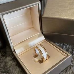 Magnifiques bagues de mariage en strass de marque élastique 100%, marque commune pour femmes, bijoux vintage, la dernière bague de créateur en or rose 18 carats250j