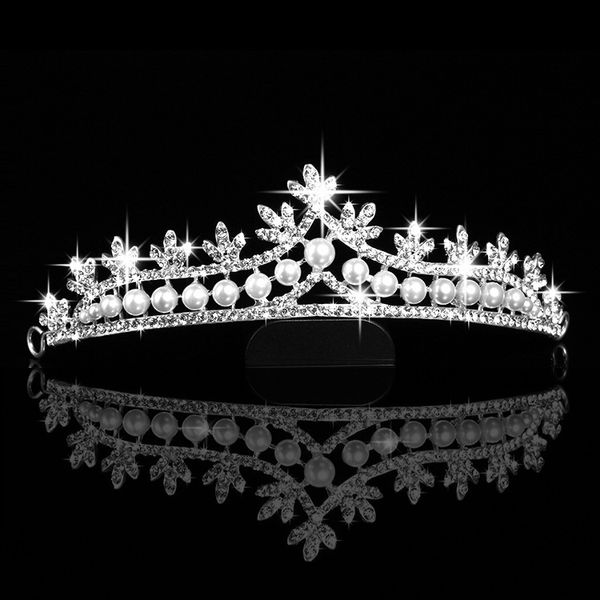 magnifiques coiffes forets cristaux couronnes de mariée diadèmes reine princesse perle strass diamant bandeau accessoires de cheveux de mariage