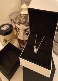Magnifique marque de luxe bijoux météore collier pour femmes S925 en argent Sterling matériel AAA Zircon élégant juste cadeau de jeune fille 20216973676