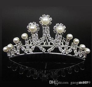 Magnifique strass cristal couronne de mariage coiffes fête bal de mariage couronnes bande princesse diadèmes de mariée accessoires de cheveux F9862006