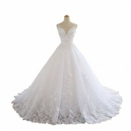 Superbe mariage Dr avec dentelle Robe De Novia Princesa Vintage Mariage Dres Image réelle Robe de mariée 2022 pour les femmes 95MQ #