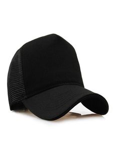 GORRAS CAMIONERO CACKER CAP CAP CURMER HAUTE QUALITAIRE BLANQUE 5 PANNEL MESH COTTON BLACK COTTON CURCHER CORDEMENTS9756907