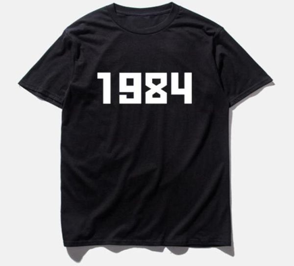 GOSHA 1984 LETTRES IMPRIMÉ MENSE Designer tshirts décontractés t-shirts mâles à manches courtes couches couches 4983604