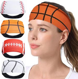 Gothic Softbal Hoofdband Zweetband Sport Hoofd Haarband Workout Tennis Fitness Joggen Basketbal Running Sweatband Dames Heren