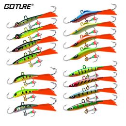 Goture 2023 Ice Fishing Lure Balancers Professional Winter Jig Wobblers aas voor forel bas snoektarp Pesca 231221