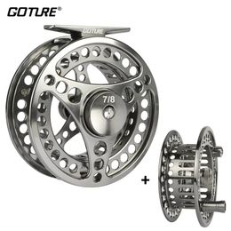 GOTURE FLOY FISHING REEL 34 56 78 910 WT 21BB CNCMACHINE LEFTRIGHT Large Arbor Wheel Spool Toll Tackle 240522