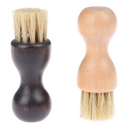 Brosse à cheveux en forme de gourde, brosse à cheveux huilée, polissage, élimination des cendres, brosse en hêtre, meubles divers, nettoyage du sol, brosses C0926