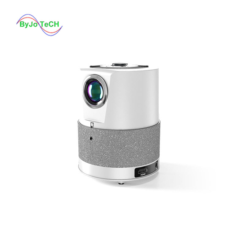 BYJO A3 Mini Projector LED Projector Inbyggd Android System WiFi Autofocus Full HD 1080p Portable USB Cinema Home Theater Pico LCD Video Mini Projector