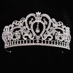 GPAGEANT CROWS TIARAS PERSER VERSTELBARE MISSEN Pageant Winnaar Queen Bruiloft Bruiloft Prinses Haar Sieraden Gratis Verzending