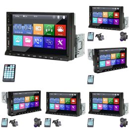 GPS 1 DIN CAR MP5 Multimedia Player 7 "HD Touchscreen FM AUX Input Bluetooth USB Mirror Link Universal Auto Radio GPS GPS