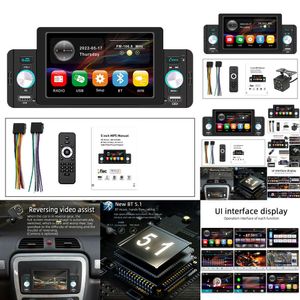 GPS 1 DIN -auto Radio Stereo 5 inch HD Touchscreen Bluetooth Auto Multimedia MP5 Player FM Receiver USB Mirror Link GPS GPS