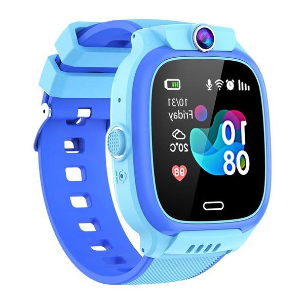 GPS Alarm Watch Sim Card Call Emplacement Y31 SOS pour LBS Kids Voice WiFi Smart Childrens Boys Girls Camera iOS Android Smartwatch Chat Meobq