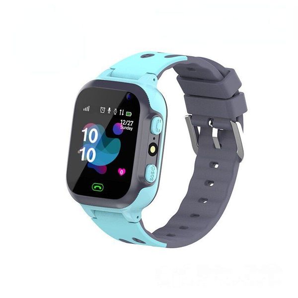 Reloj inteligente GPS para niños, linterna antipérdida, reloj de pulsera inteligente para bebés, rastreador de dispositivo de ubicación de llamada SOS, reloj inteligente para niños, pulsera inteligente segura para iOS y Android