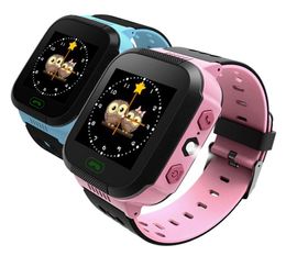 GPS Smart Watch voor kinderen AntiLost Zaklamp Baby Smart Horloge SOS Oproeplocatie Apparaat Tracker Kinderen Veilig vs DZ09 U8 Smart Br5028489
