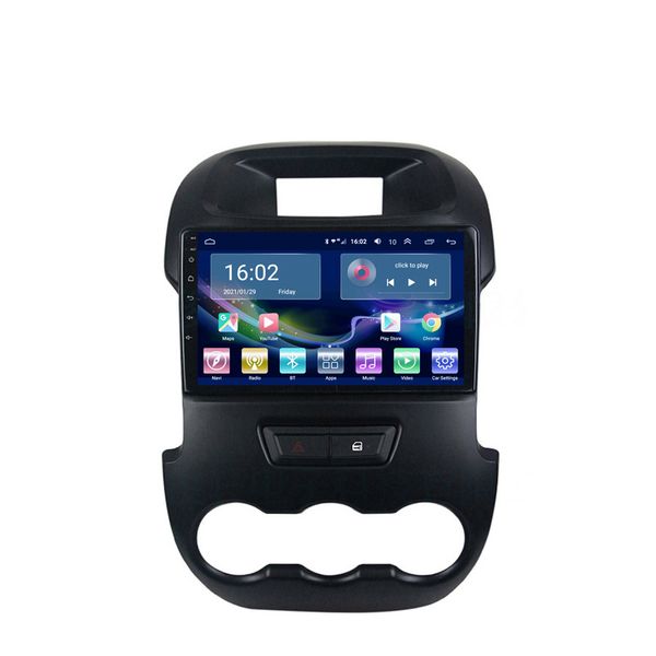 Navegación GPS reproductor Multimedia Radio de coche vídeo para FORD RANGER 2011-2014 Wifi Carplay Android 10,0