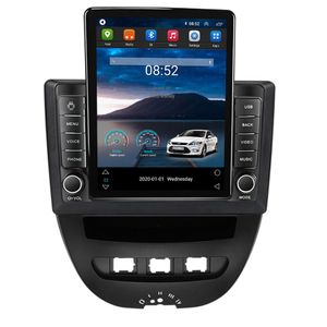 Radio GPS 10,1 pouces Android Système de navigation vidéo de voiture pour 2005-2014 Citroen Auto Stereo avec caméra de recul Bluetooth USB Wifi