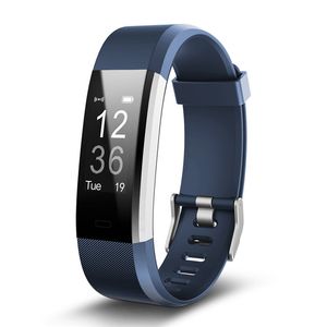 GPS Smart Armband Hartslag Monitor Waterdichte Smart Horloge Fitness Tracker Polsband Smart Wearable Doods Watch voor Volwassenen IOS Android