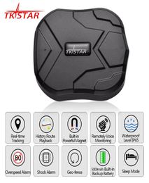 GPS Tracker Car TKSTAR TK905 5000mAH 90 JOURS SOUTIEN 2G VÉHICULE DE VÉHICULE DE VÉHICULE GPS LOCATEUR ANNAPER ANAGNET DU MONTRAPEUR APPLICATEUR G5037268