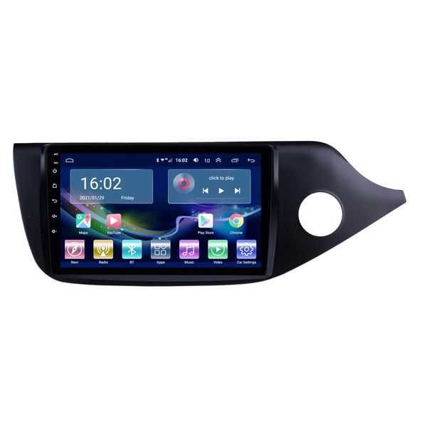 Reproductor de vídeo GPS, Radio Multimedia para coche, Carplay, Android 10,0, unidad principal estéreo automática con BT para KIA CEED 2012-2014 RHD