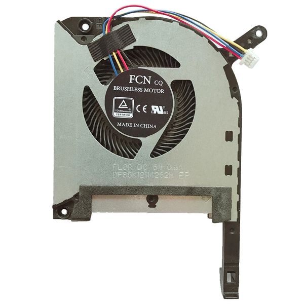 Ventiladores de enfriamiento de CPU para GPU para ASUS TUF Gaming A15 FA506 IV FA506IU FA506IH FX506 IU FX506LH PIEZAS DE LA PAPTOP RADIAP DE RADIATOR