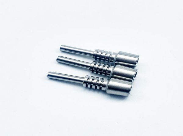 GR2 Titanium Nail Collector Collector Titanium Titanium Toast Tool 10 mm 14 mm 18 mm uñas Ti invertidas para concentrado de paja DAB DAB 9633923