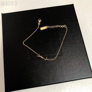GRACELFUL Designer Bracelet Men Letter Love Braclets Metal Pas facile à fondre MINI BRACET GOLD PLADANT PLADE