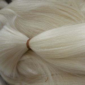 Grade 10A 613 # Soie Droite Vague Bundles de Cheveux Humains 5 Pcs Lot Péruvienne Vierge Blonde Cheveux Humains En Vrac Couleur Blonde 613 Cheveux Blonds