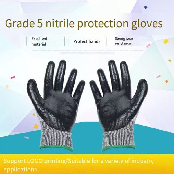 Gants de protection chinois en latex anti-coupure